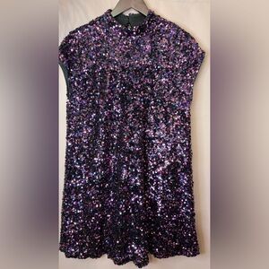 Sparkling Sequin Midi Dress| Night Out Look